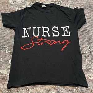 Black Nurse Strong Tshirt